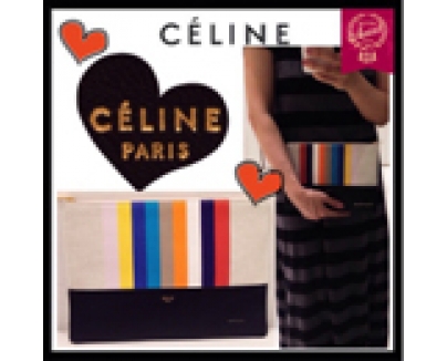 《超希少 めちゃ可愛 》2015春夏新作 セリーヌスーパーコピー CELINE　クラッチポーチ　マルチ ラゲージ☆キャンバス地 169952XCC.16ML  