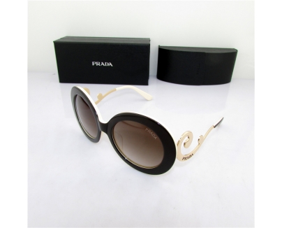 2014年の新作 prada プラダ小顔効果レトロレディース丸サングラス G52