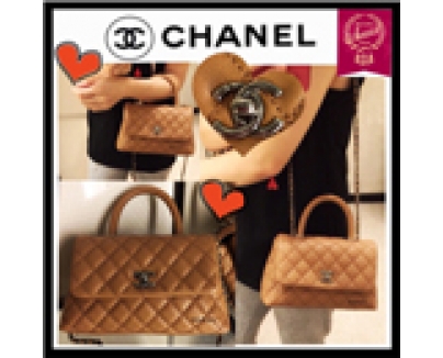 《新作限定 嬉しい2WAY 》2015秋冬新作　Chanel シャネルスーパーコピー カーフスキン　ハンドル付きショルダーバッグ