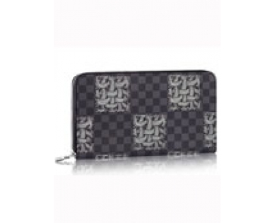 ルイヴィトン スーパーコピー LOUIS VUITTON 長財布 メンズ ダミエ･グラフィット N61214 ラウンドファスナー ジッピー・オーガナイザ  ー クリストファー･ネメス