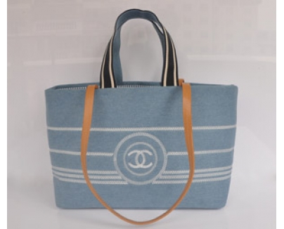 シャネルスーパーコピー Chanel 【デニムトートバッグ】 A92241 ブルー ハンドバッグ 2014春夏新作新品☆
