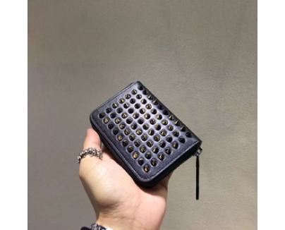 2016新作 ルブタン 財布 コピー ☆Christian Louboutin 新作 コインケースBlack