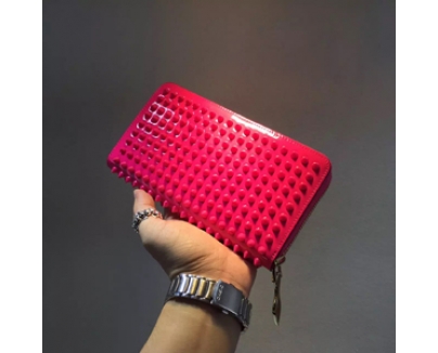 SS16新作 ルブタン 財布 コピー セール★ルブタン Panettone Spike Stud 長財布