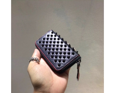 【SS16新作】ルブタン 財布 コピー Christian Louboutin欲しかった ルブタンPanettoneスタッズコインケース