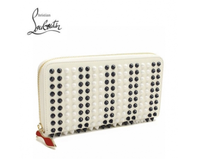2016新作 ◆ルブタン 財布 コピー Christian Louboutin PANETTONE 3155163 レザー 長財布 M193