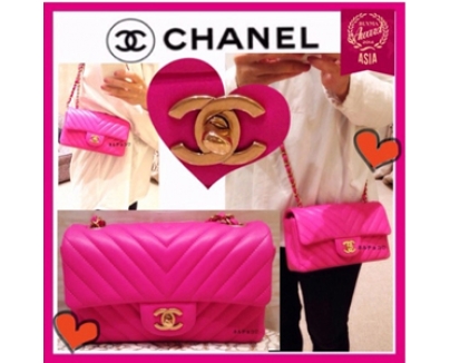 2016春夏新作 Chanel シャネルスーパーコピー《超希少 エレ可愛い 》シェブロンミニ