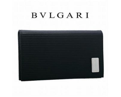 早い者勝ち ☆BVLGARI☆ブルガリ N級品 MilleRighe 二つ折り長財布♪