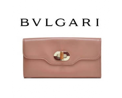 大人気 ☆BVLGARI☆ブルガリ N級品 ICONA 二つ折り長財布♪