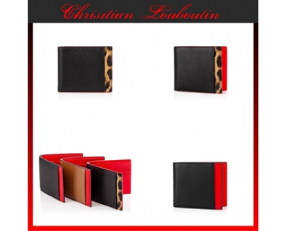 安心国内発送 Christian Louboutinクリスチャンルブタン財布スーパーコピー Kaspero Clip 財布