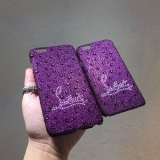 iphone6★キラキラ光 glitter ルブタン 財布 コピー パープルスマ...