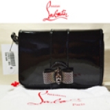 ルブタン Christian Louboutin パテントレザー財布 15189...