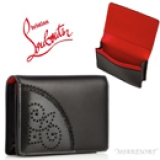 ルブタン 財布 コピー人気アイテム★MILOS WALLET★☆ブラック名刺入れ...