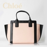 2015SS CHLOE クロエスーパーコピー新作 ∞∞Chloe∞∞ Leather Bowラウンドジップ長財布☆