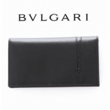 ☆BVLGARI☆ブルガリ N級品 ロゴデザイン 二つ折り長財布♪
