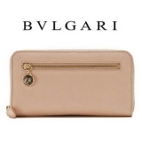 大人気 ☆BVLGARI☆ブルガリ N級品 MONETE ラウンドファスナー長財...