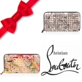 15-16AW○Christian Louboutin○パネトーネスパイクレザー...