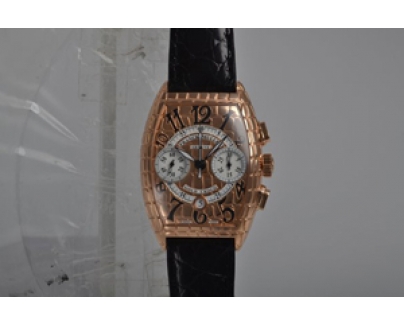 フランクミュラー スーパーコピー トノウカーベックス ゴールドクロコクロノ 7880CCAT GOLD CRO