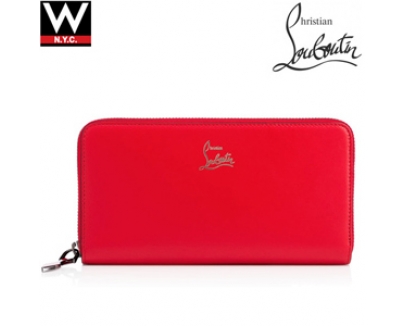 Christian Louboutin (クリスチャンルブタン)パネットーネ カーフ ウォレット 長財布 REDsmtb-TK 10P01Nov14