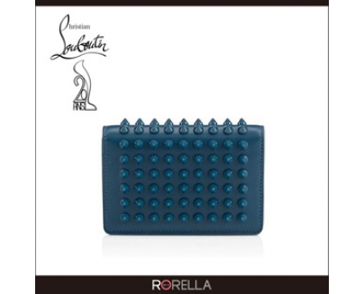 christianlouboutin/ルブタン 財布 コピー財布　  milos spikes wallet