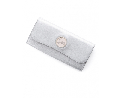 クリスチャン ルブタン 財布 コピー 二つ折り長財布RIVIERA LONG WALLET GLITTER MINI 1145106 SV20