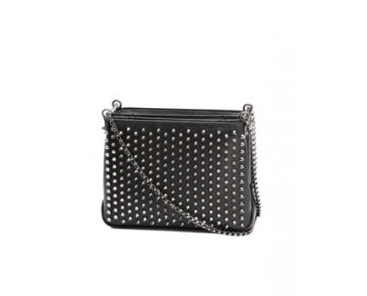 Christian Louboutin クリスチャンルブタンバッグスーパーコピー ショルダーバッグ ブラック TRILOUBI