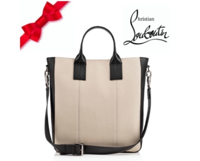 15-16AW○Christian Louboutinクリスチャンルブタンバッグスーパーコピー バイカラートート3155076I074