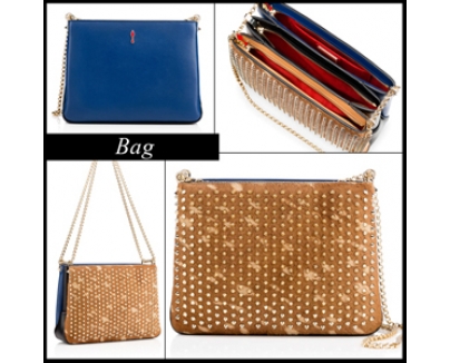 2016SS☆Louboutin(クリスチャンルブタンバッグスーパーコピー) Triloubi ポニー チェーンバッグ