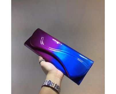 16新作 VIPセール★ルブタンコピー★PIGALLE CLUTCH☆パテントクラッチバッグ ROSE/DIGIATAL 1111097PK3A