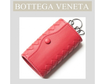 男女兼用 ボッテガ ヴェネタBottega Veneta  イントレチャート キーケース