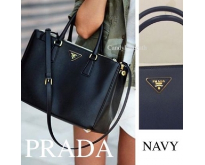 16SS新作★PRADA ハンドバッグ 1BA274_NZV_F0016 ネイビー