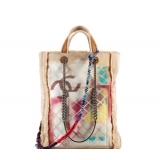 CHANELプリントキャンバストートバック 12578201