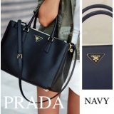16SS新作★PRADA ハンドバッグ 1BA274_NZV_F0016 ネイビ...