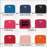 新色入荷！PRADA 大人気サフィアーノコインケース☆1M0268☆８色 コイン...