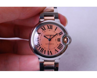 カルティエ バロンブルー ３３ｍｍ W6920098