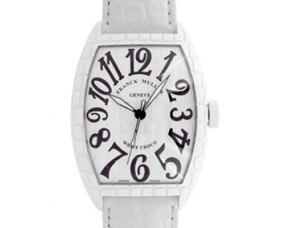 フランクミュラー トノウカーベックス ホワイトクロコ 8880SC WHT CRO