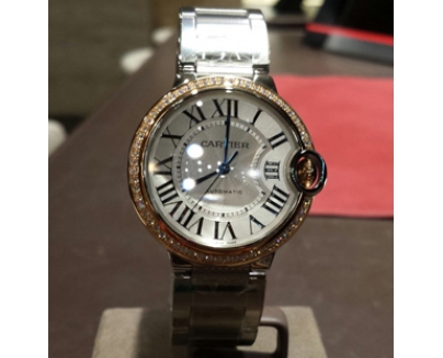 カルティエ バロンブルー ３６ｍｍ WE902081