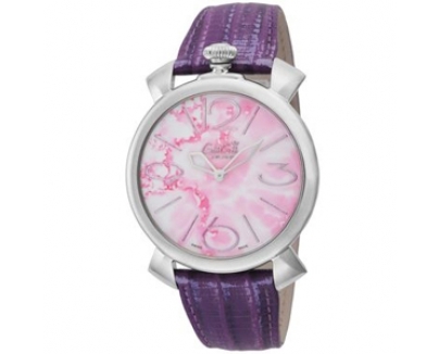 GaGa MILANO腕時計MANUALE46mm 5090VINTAGE-PNK-PUR