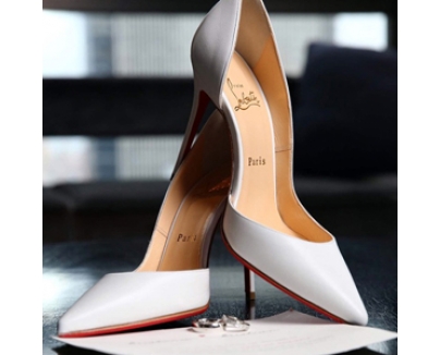 2016新作 結婚式にも!ルブタン 靴 コピー【Christian Louboutin】IRIZA100mmホワイトパンプス