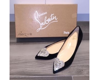 ルブタン 靴 コピー Christian Louboutin 16AW限定 Cristacora Flat Black