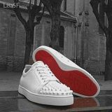 2016新作 Christian Louboutin 春夏のマスト 白スニーカー...