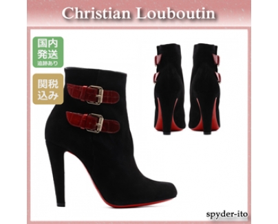 ルブタン 靴 コピー 送料/関税込【Christian Louboutin】Cavalitta ショートブーツ