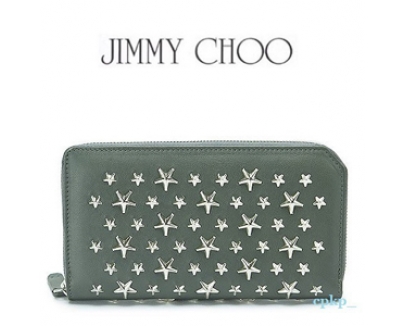 ジミーチュウ財布スーパーコピー Jimmy Choo 【CARNABY】長財布 アスファルト jimmychoo17