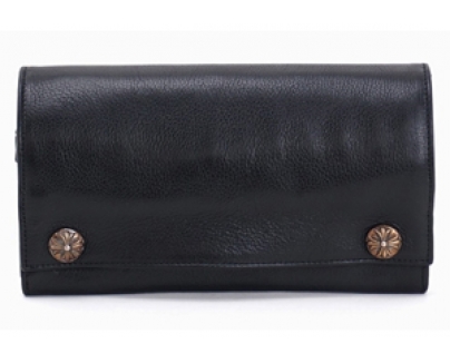 クロムハーツ 財布 コピー 定番レザーロングウオレット Chromehearts 010