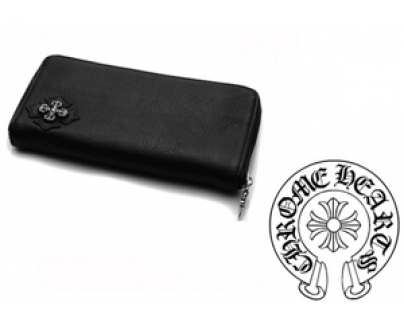 クロムハーツ 財布 コピー フィリグリープラス ブラック ウォレット Chromehearts 014