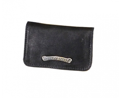 クロムハーツ 財布 コピー カードケース グロメット付き デストロイレザー Chromehearts 026
