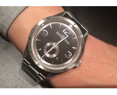 ベル＆ロススーパーコピーBELL&ROSS ヴィンテージ BR123 ブラック&シルバー BRV123-BS-ST/SST