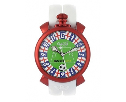 GAGA MILANO ガガミラノスーパーコピー MANUALE 48MM BRASILE WORLD CUP 2014 時計 5070.6