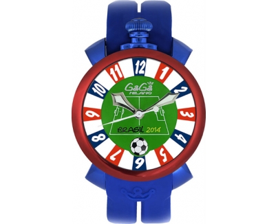 GAGA MILANO ガガミラノスーパーコピー 腕時計 MANUALE 48MM - BRASILE WORLD CUP 2014 時計 5070.2