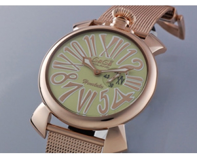GAGA MILANO ガガミラノスーパーコピー SLIM 46mm ユニセックス 限定モデル 時計 5081.L.E.HO.3