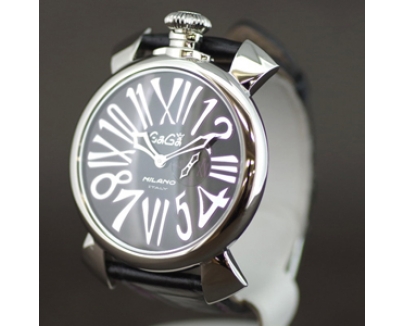 GAGA MILANO ガガミラノスーパーコピー SLIM 46MM - ステンレス 時計 ユニセックス 5084.1
